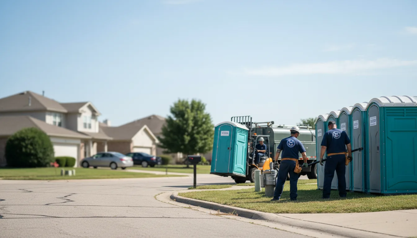 Porta Potty Rental in Kingston, OK near me